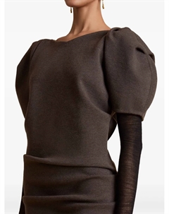 Платье Merce, коричневый Khaite