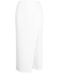 Укороченные фактурные брюки, белый Undercover