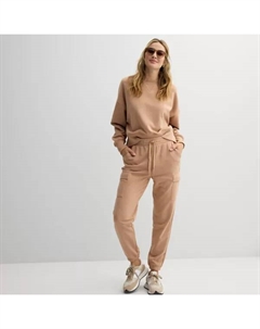 Женский свободный свитшот с круглым вырезом, цвет barric beige Sonoma goods for life