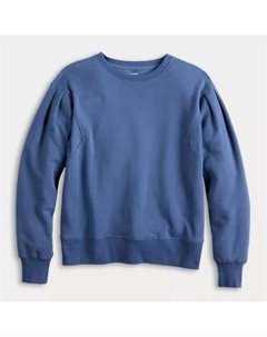 Женская толстовка с рукавами-фонариками, цвет denim flare Sonoma goods for life