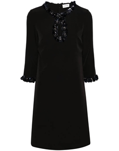 Платье-трапеция Puppy с пайетками, черный Parosh