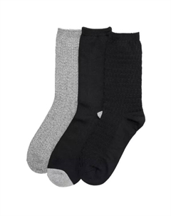 Женские утепленные носки Falling Rain, 3 пары, средняя плотность, серый Cuddl duds