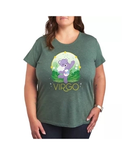 Футболка с принтом Care Bears для Девы, зеленый Licensed character