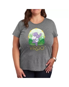 Футболка с принтом Care Bears для Девы, серый Licensed character