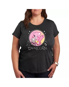 Футболка с принтом Care Bears для Козерогов, серый Licensed character