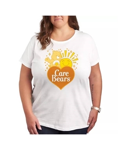 Футболка с принтом Care Bears Funshine, белый Licensed character