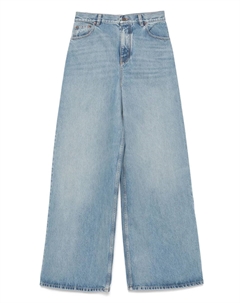 Джинсы с нашивкой-логотипом, синий Chloe