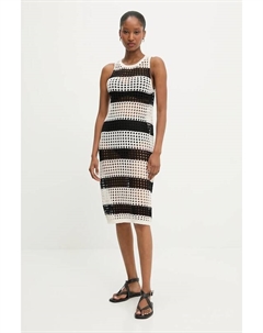 Хлопковое пляжное платье, бежевый Answear lab