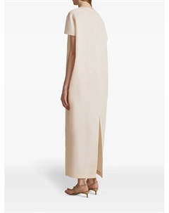 Платье макси Webster, нейтральный Khaite