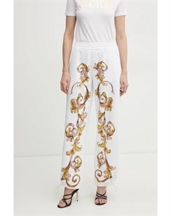 Хлопковые спортивные брюки, белый Versace jeans couture