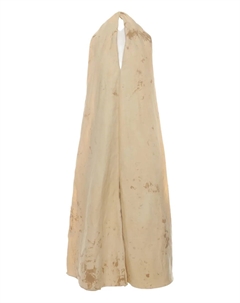 Платье миди Aloe с открытой спиной, нейтральный Uma wang