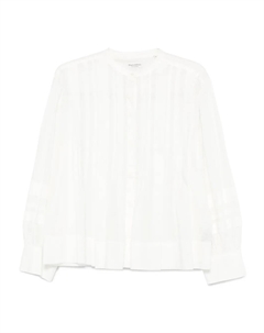 Блузка на пуговицах со сборками, белый Marc o'polo