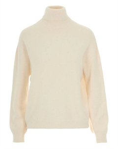 Декорированный свитер с высоким воротником, нейтральный Liu jo