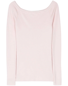 Джемпер в рубчик, розовый Parosh