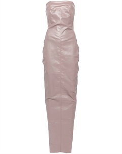 Платье-бюстье без бретелей, розовый Rick owens