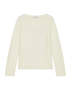 Топ с длинными рукавами, белый Marc o'polo