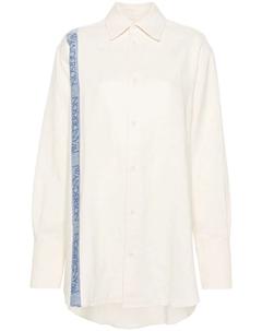 Рубашка с логотипом, нейтральный Jw anderson