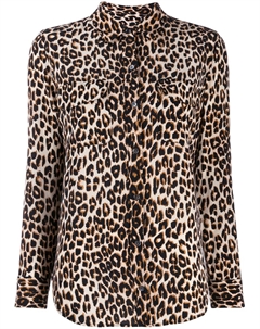 Рубашка с леопардовым принтом, нейтральный Equipment
