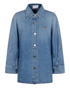 Джинсовая рубашка на пуговицах, синий Givenchy
