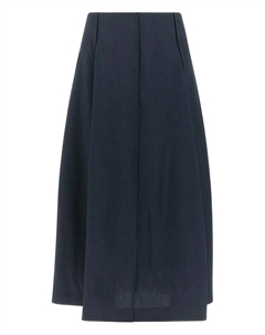 Юбка Parachute со складками, синий Theory