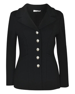 Жакет с декорированными пуговицами, черный Charlott