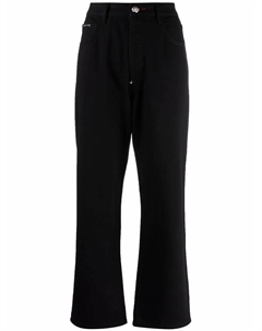 Джинсы Iconic Plein свободного кроя, черный Philipp plein