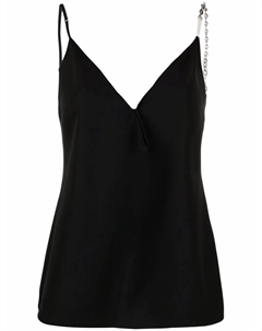 Топ с цепочной бретелей, черный Givenchy