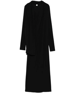 Платье из джерси TOTEME, черный Toteme