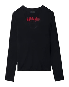 Носфа топ, черный Zadig&voltaire