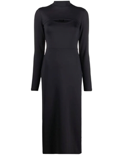 Платье миди с вырезом на спине, черный Ambush