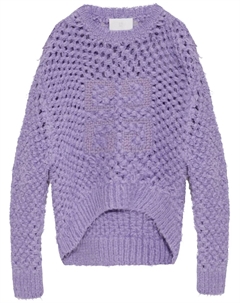 Джемпер из смесовой шерсти, фиолетовый Givenchy