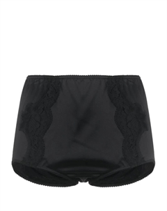 Трусы-брифы с кружевом, черный Dolce&gabbana