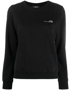Толстовка с логотипом, черный A.p.c.