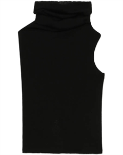 Джемпер асимметричного кроя, черный Rick owens