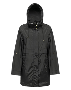 Куртка Dandra с капюшоном и кулиской, черный Geox