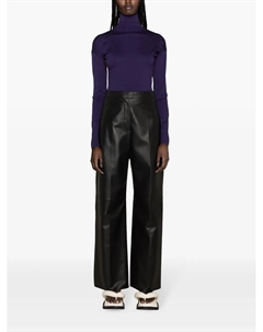 Пуловер с высоким воротником, фиолетовый Lemaire