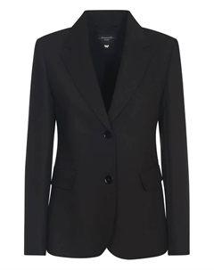 Пиджак на двух пуговицах, черный Weekend max mara