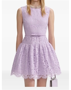 Кружевное платье, фиолетовый Self-portrait