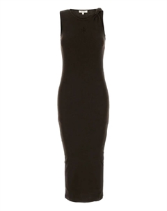 Платье с перекрученными бретельками, украшенное якорем, черный Jw anderson