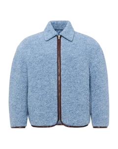 Бомбер на молнии, синий Jw anderson