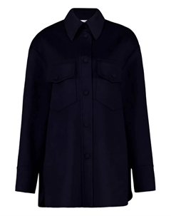 Шерстяная рубашка, синий Stella mccartney