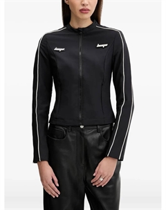 Куртка на молнии с логотипом, черный Hugo