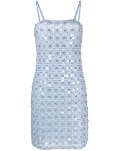 Платье мини Ginny со стразами, синий Parosh