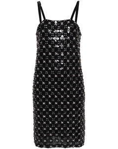 Платье мини Ginny со стразами, черный Parosh