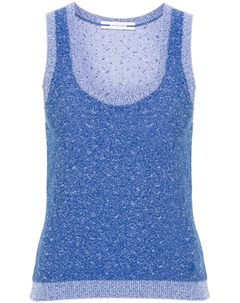 Топ с вышитым логотипом, синий Jacob cohen