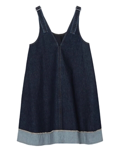 Джинсовое платье с завязками, синий 3.1 phillip lim