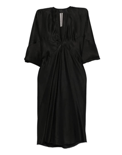 Платье миди Concordians Kite, черный Rick owens