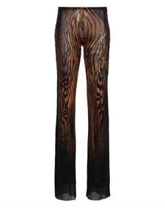 Брюки с абстрактным узором, черный Jean paul gaultier