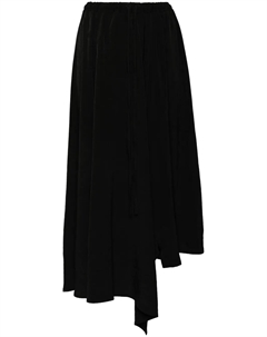Юбка асимметричного кроя, черный Yohji yamamoto