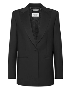 Пиджак со стразами, черный Philipp plein